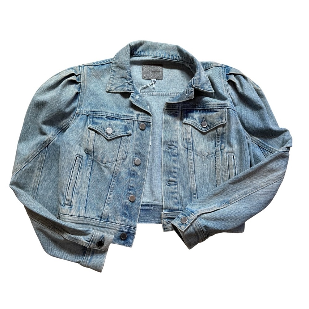 AG Adriano Goldschmied Sky Blue Jean Jacket